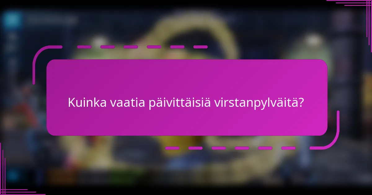 Kuinka vaatia päivittäisiä virstanpylväitä?